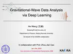 Gravitational-Wave Data Analysis via Deep Learning